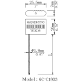 ISO 17712 Petit joint de sécurité de câble